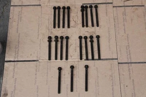 1998 1999 2000 LEXUS LS400 ENGINE CYLINDER HEAD BOLTS 19 PIECES - Picture 1 of 8
