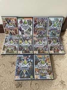Die Sims 3 Sammlung Konvolut Restposten PC-CD sehr guter Zustand 10 Erweiterungen und 1 Zeugpaket - Bild 1 von 2