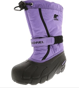 Sorel Flurry Winter Schneestiefel in Lila Gr. 2 - Bild 1 von 10