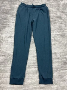 Surf & Swim Co Pants Womens Large Green Waffle Knit Jogger Pull On Drawstring - Picture 1 of 12