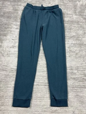 Pantalones de chándal Surf & Swim Co grandes verdes tejidos gofre cordón Foto 1 de 4