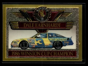 1991 Sports Marketing NASCAR Dale Earnhardt 1986 Winston Cup Champion U9029 - Picture 1 of 2