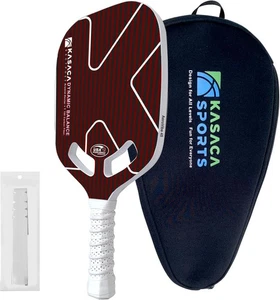 KASACA Aero Vibe 45/20mm Pickleball Paddle Edgeless Open Throat T700Carbon USAPA - Picture 1 of 7