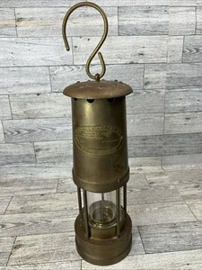 E. Thomas & Williams Ltd. Brass Miner’s Lamp Wales Cambrian Under B Type Blank # - Picture 1 of 10