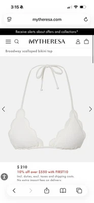 Marysia белый комплект бикини (верхний m низ L) - Изображение 1 из 3