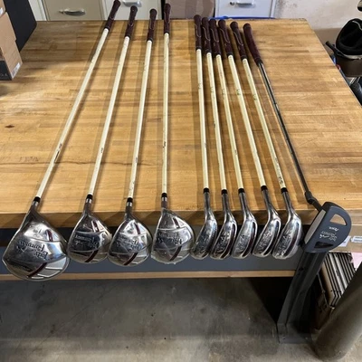 Juego completo de golf Lady Fairway HSL para mujer 10 palos Apollo grafito diestro *malos agarres Foto 1 de 4