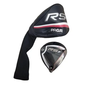 PRGR RS-F Driver Head Only 10.5° Titanium RH 2018 Model W/ Headcover No Wrench - Picture 1 of 6
