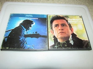 The World Of Johnny Cash & Johnny Cash At San Quentin Reel To Reel Tape Lot - Imagen 1 de 9