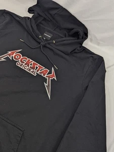 Rockstar Original Mens Black Performance Hoodie Size XXL Midweight **Read - Picture 1 of 8