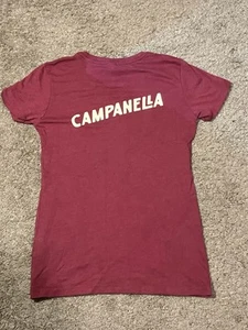 Next Level Apparel Campanella Cycling Logo T-Shirt Women's Small Red Sporty - Picture 1 of 6