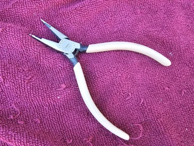  Utica 5" Wiring Plier w/Cutter Knife Anvil Edge 265-5, New Old Stock - Image 1 of 4