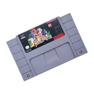 Mighty Morphin Power Rangers (Super Nintendo SNES) Video Game Cartridge Only - Picture 1 of 3