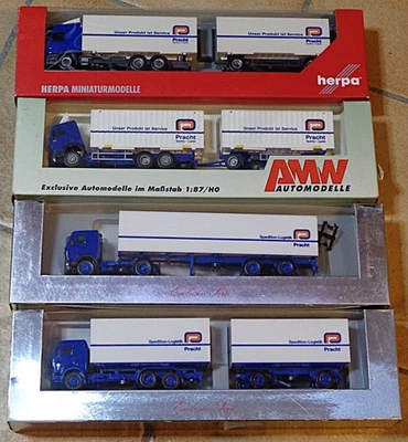Modellautos von Herpa "Spedition Pracht" in OVP - Bild 1 von 4