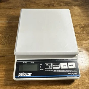Pelouze bilancia postale digitale PE10 capacità 10 libbre libbre lb/kg o oz/grammo FUNZIONA - Foto 1 di 4