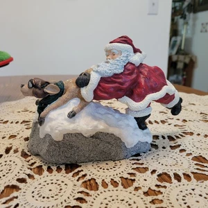 Seymour's First Flight Santa Figurine Morris Underwood Signed & Numbered - Picture 1 of 7