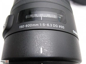 Sigma 150-600mm f5, 0-6, 3 Dg OS HSM C Nikon Af Zoom Lens Fx / Dx Sensor Lens - Picture 1 of 6