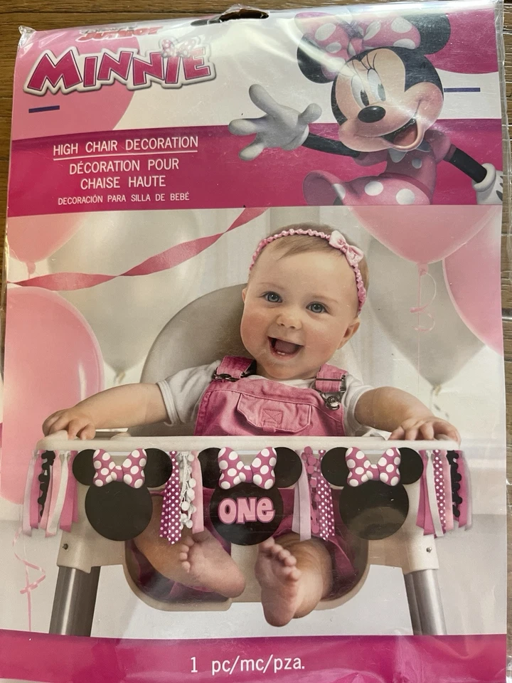 Minnie Mouse High Chair Banner - Image 1 of 1