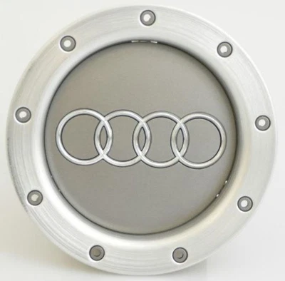 146mm TT Alloy Wheel Centre Cap Silver 8D0601165K - Image 1 of 2