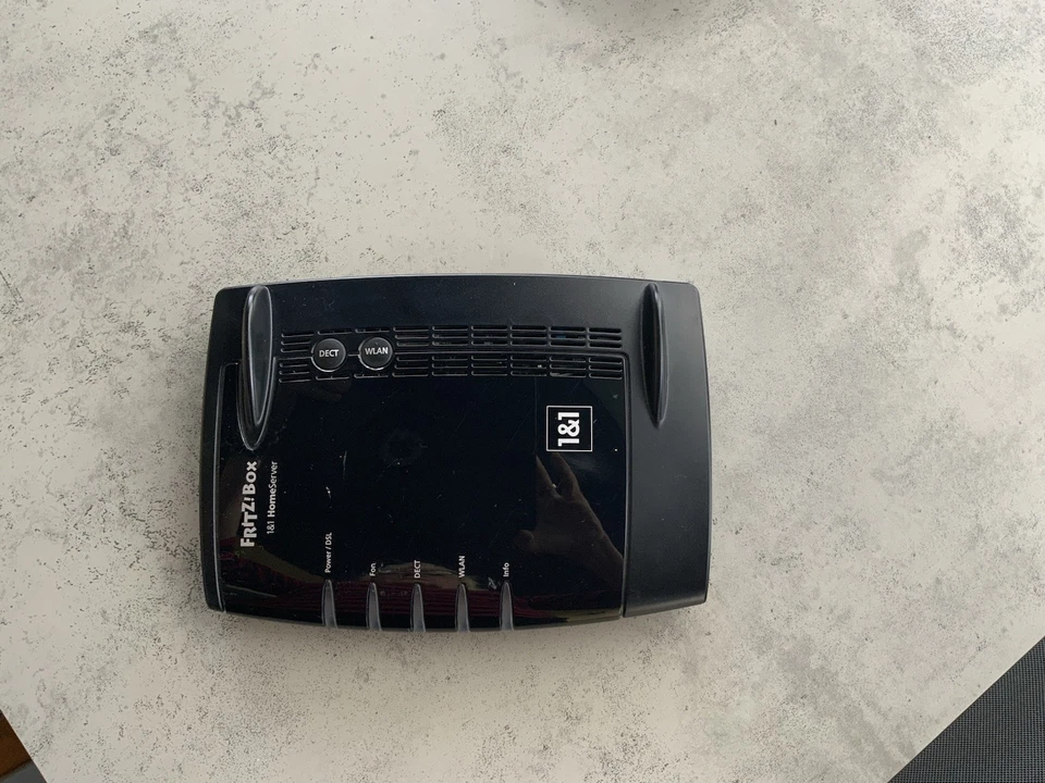 AVM FRITZ!Box 7362 SL 1&1 Home-Server, Schwarz - Bild 1 von 1