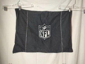 Pottery Barn Teen Pillow Sham NFL Football Team Logo Grey Black - Picture 1 of 5