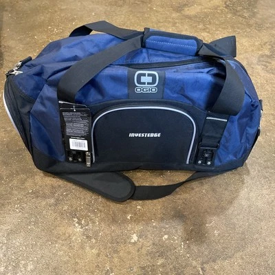 NWT Ogio Golf Big Dome Duffle Bag Gym Bag Shoulder Strap Handle Shoe Bag Navy - Image 1 of 4