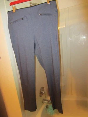 NWOT women's dress pants Van Heusen Extensible Size 14 Reg. gray color - Image 1 of 4