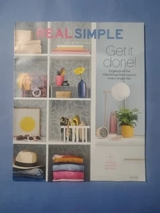 Real Simple Magazine May 2025: Organize Right Way To Self Care Things Cooks Know - Picture 1 of 24