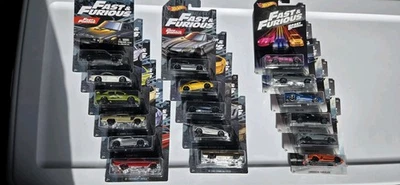Mattel Hot Wheels Fast & Furious 3 complete sets - Image 1 of 4