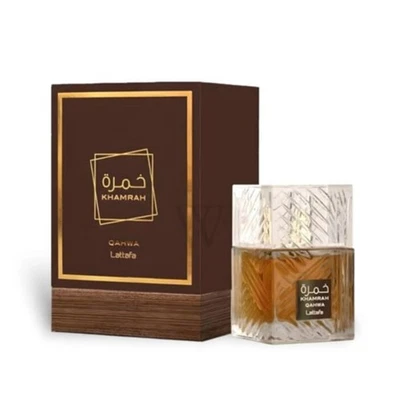 Fragancias Lattafa Unisex Khamrah Qahwa EDP Spray 3,4 OZ 6290360593661 Foto 1 de 3