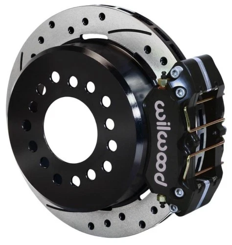 WILWOOD DISC BRAKE KIT,REAR PARKING BRAKE,71-74 AMC AMX,JAVELIN,11" DRILLED ROT. Foto 1 de 3