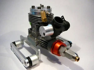 CNC ALLOY MOUNT FOR 15 / 18 NITRO ENGINE RC BOAT MARINE - Picture 1 of 3