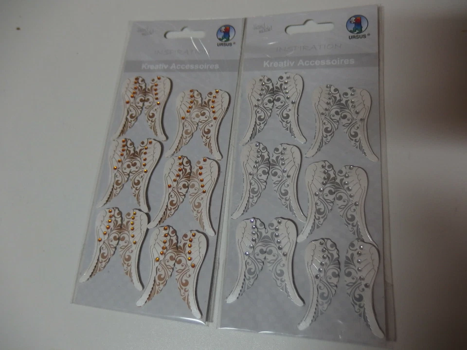 Ursus - Kreativ Accessoires - 3D Sticker - Engel - Flügel - Engelflügel Strass - Bild 1 von 1