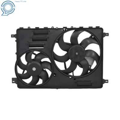 Dual Cooling Fan Assembly For Volvo XC60 XC70 V70 2008-2016 VO3115116 Foto 1 de 4