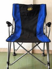 Sedia Pieghevole Ad Ombrello Con Porta Bibite Camping Spiaggia