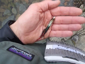 Irideus Mortal Trout Streamers fly Fishing Flies River  tube flies - Picture 1 of 7