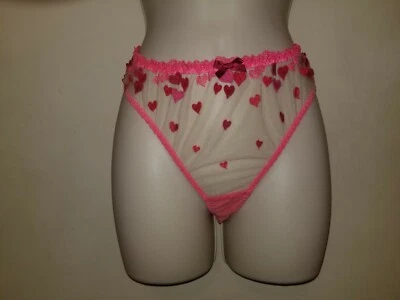 Calzoncillo Agent Provocateur Cupido con corazones talla AP 4 Grande Nuevo con etiquetas Foto 1 de 3