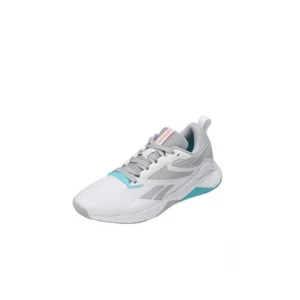 Reebok Women's Nanoflex TR 2.0 Cross Trainer, Pure Grey/White/Classic Teal, 10 - Picture 1 of 9