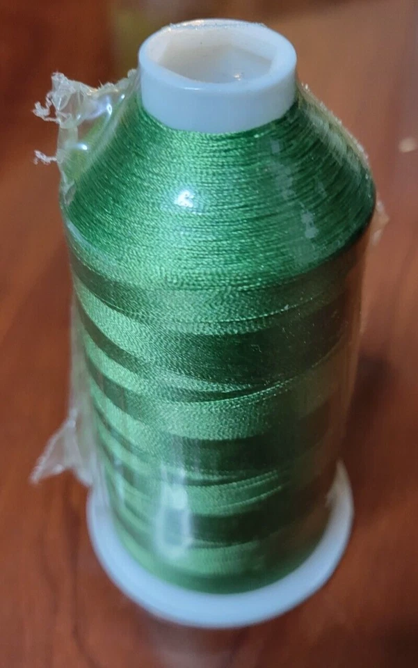 Coats Embroidery Thread - Kelly Green - 5,000 Yds - Image 1 of 1