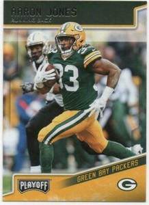 Aaron Jones 2018 PANINI PLAYOFF FOOTBALL Base #70 Packers