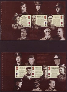 GREAT BRITAIN 2006 VICTORIA CROSS PRESTIGE BOOKLET PANES UNMOUNTED MNT, MNH - Imagen 1 de 1