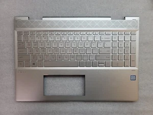 HP Envy x360 15-CN 15M-CN0011DX Palmrest Backlit US Keyboard L20746-001 609939 - Afbeelding 1 van 3