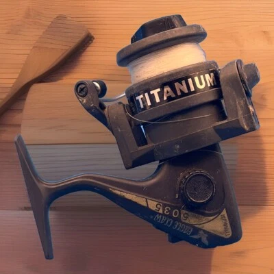 Carrete giratorio Eagle Claw Titanium 5305 probado funcionando Foto 1 de 4