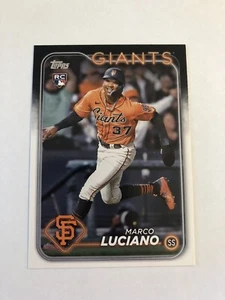 Marco Luciano 2024 Topps Series 1 Rookie Card #232 SF Giants RC - Picture 1 of 2