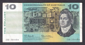R-301 S L (1966) Coombs/Wilson, 10 Dollar - STAR Note.. Last Prefix ZSD.. VF - Imagen 1 de 2