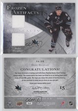 2010-11 Upper Deck Artifacts Frozen Jersey Silver /50 Dany Heatley #FA-DH