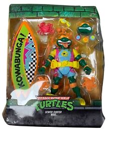 Super7 - ULTIMATES! TMNT - Sewer Surfer Mike Act Fig - Open Box READ
