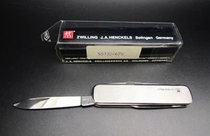 J.A. HENCKELS VTG GENTLEMAN'S TASCHENMESSER Made In Solingen NEAR MINT COND. - Picture 1 of 24