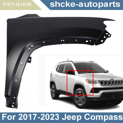 New Front Right Side Fender For 2017 2018 2019 2020 2021 2022 2023 Jeep Compass — 第 1/4 张图片
