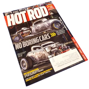 HOT ROD: NO BORING CARS THE COOLEST THE QUICKEST THE FASTEST JAN 2014 MAGAZINE - Picture 1 of 4