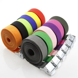 Ratchet Tie Zinc Alloy Buckle Strap Strap Goods Down Card Board Multi-Color - Picture 1 of 18